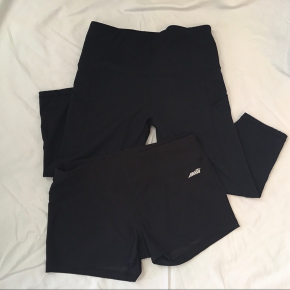 Pants - Ruring Capri Yoga Pants & Avia Running Shorts